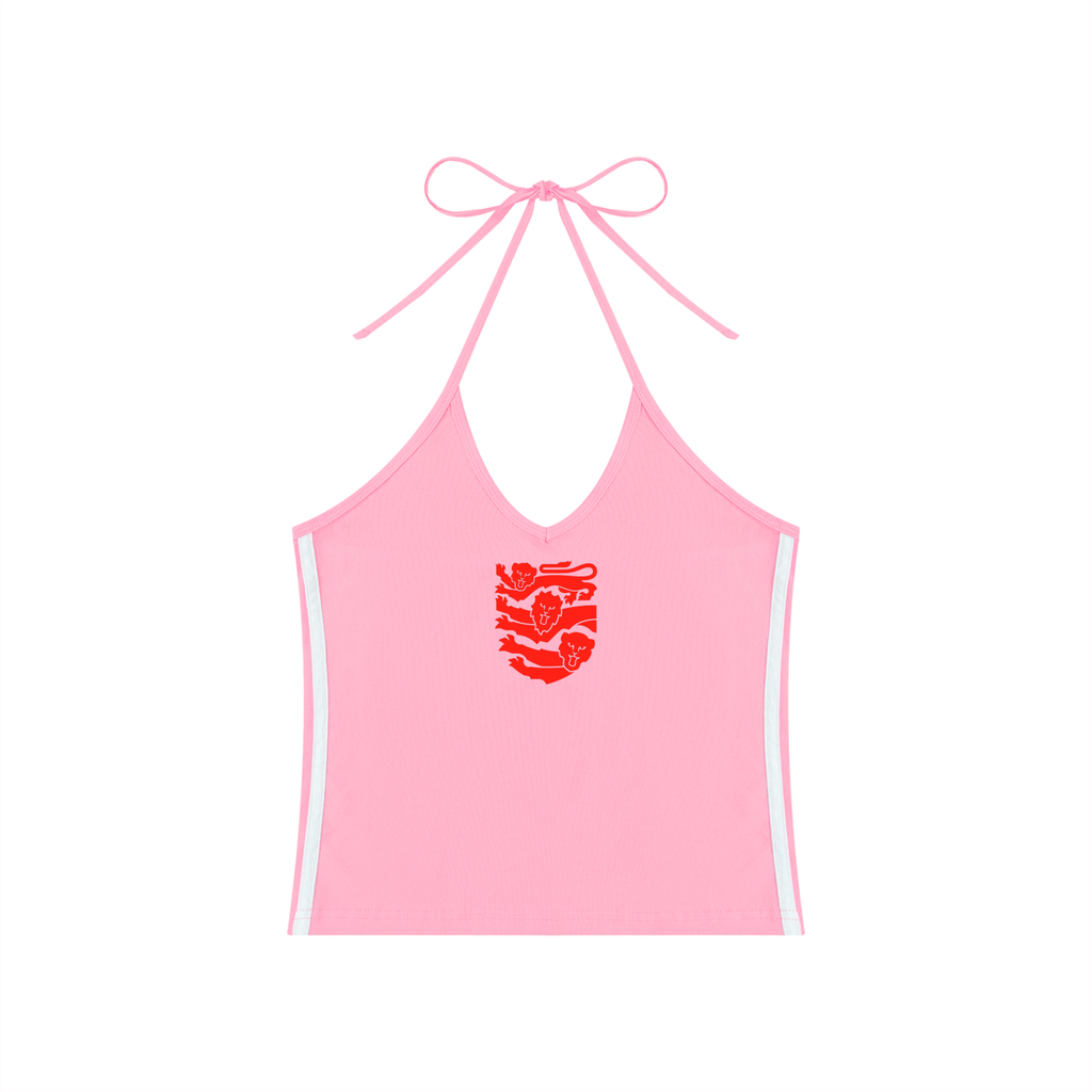 Three Lions Halter Crop