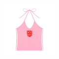 Three Lions Halter Crop