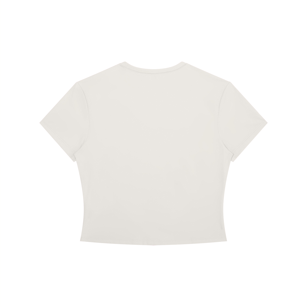 CREWNECK,CROPTOP,RICE,PINK